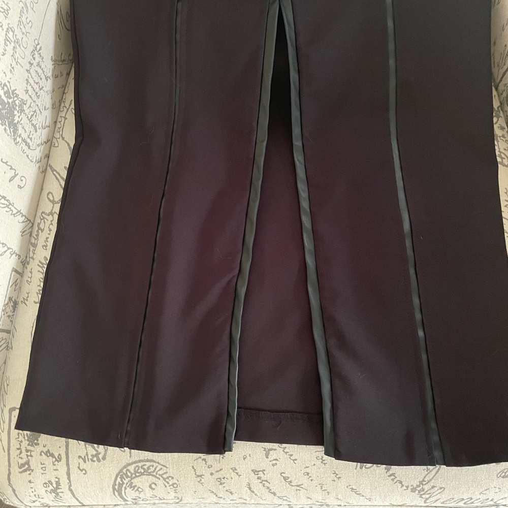NWT Zara faux leather combination midi dress sz S - Picture 13 of 14